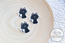 Load image into Gallery viewer, Black Cat Vinyl Sticker