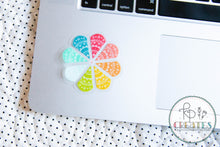Load image into Gallery viewer, Rainbow Dresden Clear Vinyl Sticker