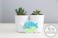 Load image into Gallery viewer, Blowfish Vinyl Sticker