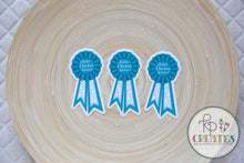 Load image into Gallery viewer, Bobbin Chicken Winner Vinyl Sticker