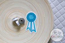 Load image into Gallery viewer, Bobbin Chicken Winner Vinyl Sticker