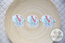 Load image into Gallery viewer, Oh the Irony Vinyl Sticker