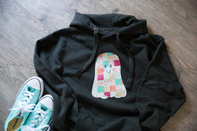 Load image into Gallery viewer, Patchwork Ghost Hoodie