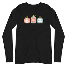 Load image into Gallery viewer, Patchwork Pumpkins Long Sleeve Tee