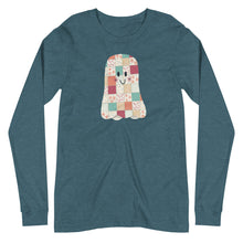 Load image into Gallery viewer, Patchwork Ghost Long Sleeve Tee