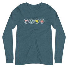 Load image into Gallery viewer, Quilt Stars Long Sleeve Tee
