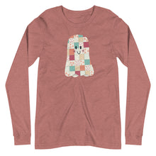 Load image into Gallery viewer, Patchwork Ghost Long Sleeve Tee