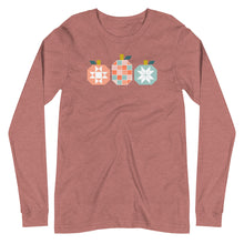 Load image into Gallery viewer, Patchwork Pumpkins Long Sleeve Tee