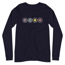 Load image into Gallery viewer, Quilt Stars Long Sleeve Tee