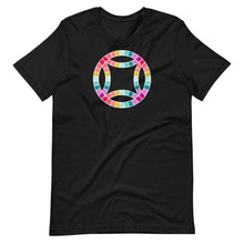 Load image into Gallery viewer, Rainbow Double Wedding Ring T-Shirt