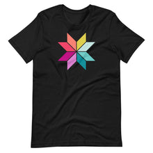Load image into Gallery viewer, Rainbow Sawtooth Star T-Shirt