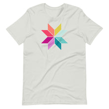 Load image into Gallery viewer, Rainbow Sawtooth Star T-Shirt