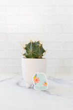Load image into Gallery viewer, Floral Thimble Vinyl Sticker
