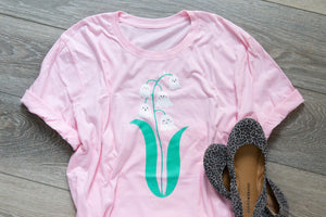 Ghostly Lily of the Valley T Shirt