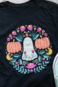 Halloween Folk Art T-Shirt