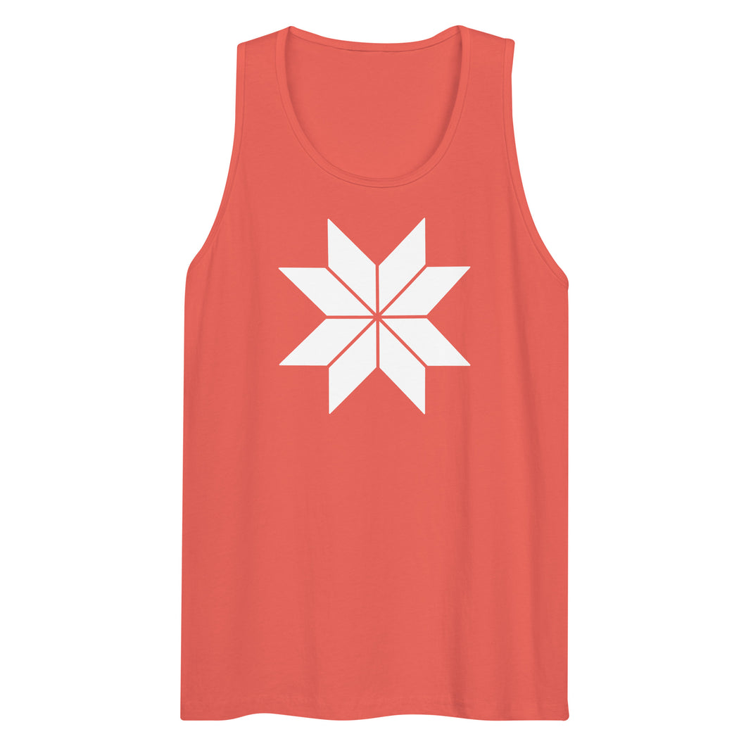 Sawtooth Star Muscle Tank Top