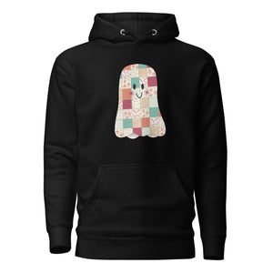 Patchwork Ghost Hoodie