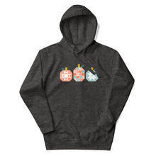 Load image into Gallery viewer, Patchwork Pumpkins Hoodie
