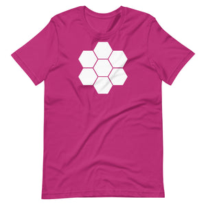 Floral Hexie Quilt Block T-Shirt