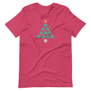 Sawtooth Star Christmas Tree T-Shirt