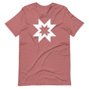 Double Star Quilt Block T-Shirt