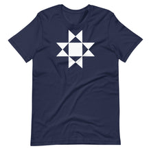 Load image into Gallery viewer, Ohio Star Quilt Block T-Shirt
