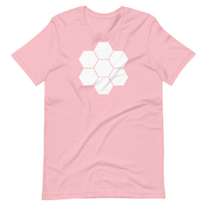 Floral Hexie Quilt Block T-Shirt