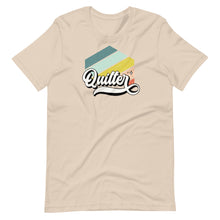 Load image into Gallery viewer, Groovy Stitches: Retro Quilter T-Shirt
