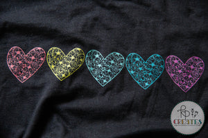 Floral Hearts T-Shirt