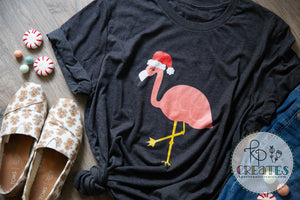 Festive Flamingo T-Shirt