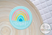 Load image into Gallery viewer, Rainbow Be Kind Vinyl Sticker
