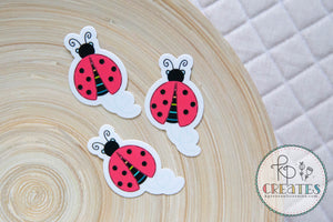 Ladybug Love Vinyl Sticker