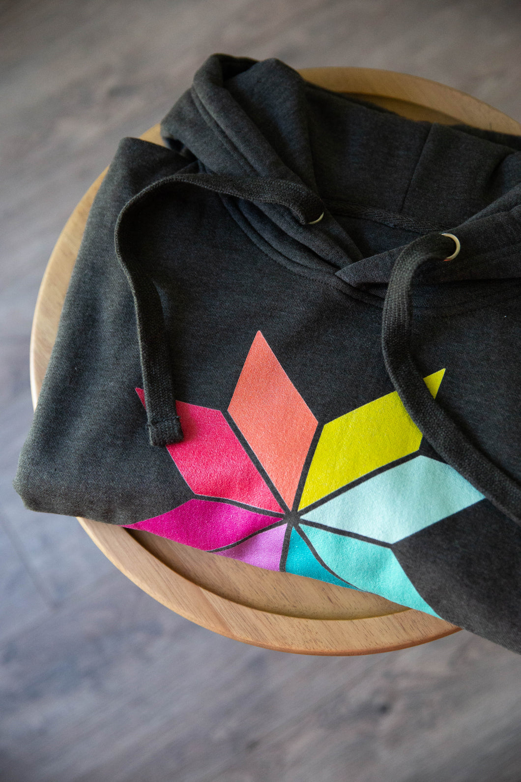 Rainbow Sawtooth Star Hoodie