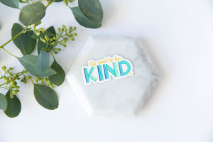 It's Cool to Be Kind Vinyl Sticker
