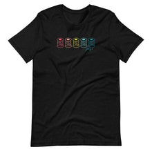 Load image into Gallery viewer, Outlined Rainbow Spools T-Shirt
