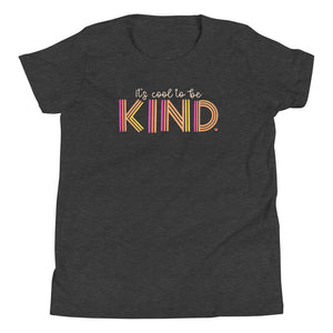 It's Cool to Be Kind PINK T-Shirt YOUTH